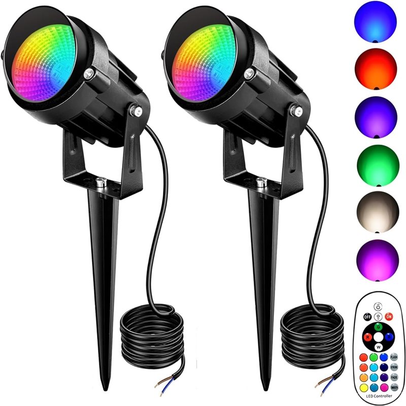 Outdoor Lighting Voltage - AAAN-RGBW Low Voltage Color Change Outdoor
