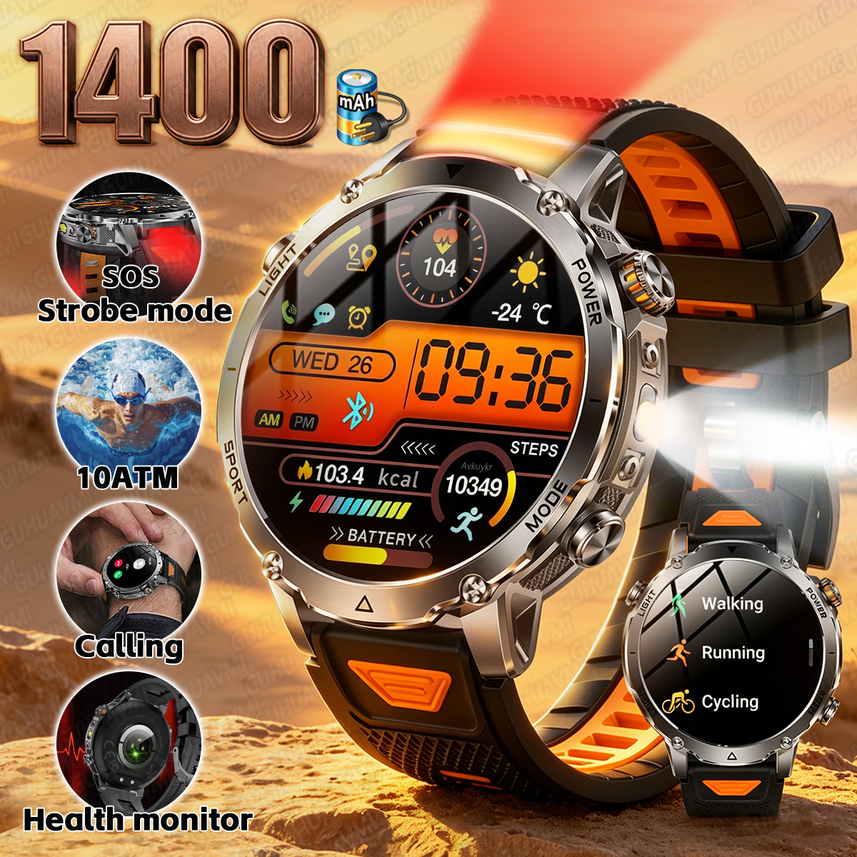 Outdoor Lighting Deck - 2026New Outdoor Military Shining Flashlight Sports