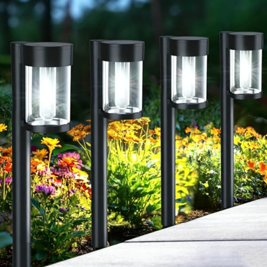 Solar Path Light - Solar Pathway Lights Outdoor 10 Pack