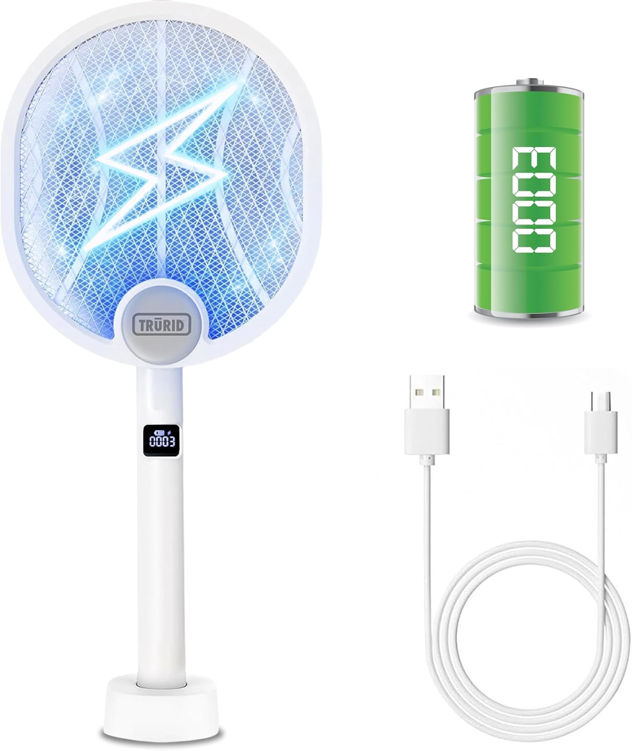 2-in-1 Electric Fly Swatter &  - Outdoor Lighting Voltage ulasan dan harga