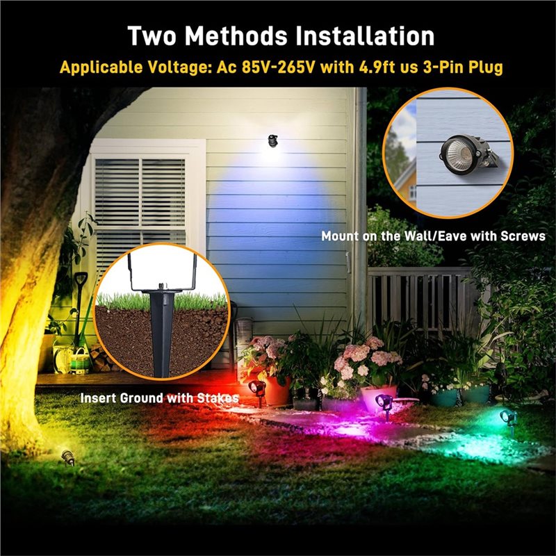 AAAN-RGBW Low Voltage Color Ch - Outdoor Lighting Voltage ulasan dan harga