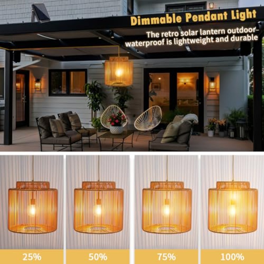 Outdoor solar pendant light fo - Outdoor Lighting Pendant ulasan dan harga