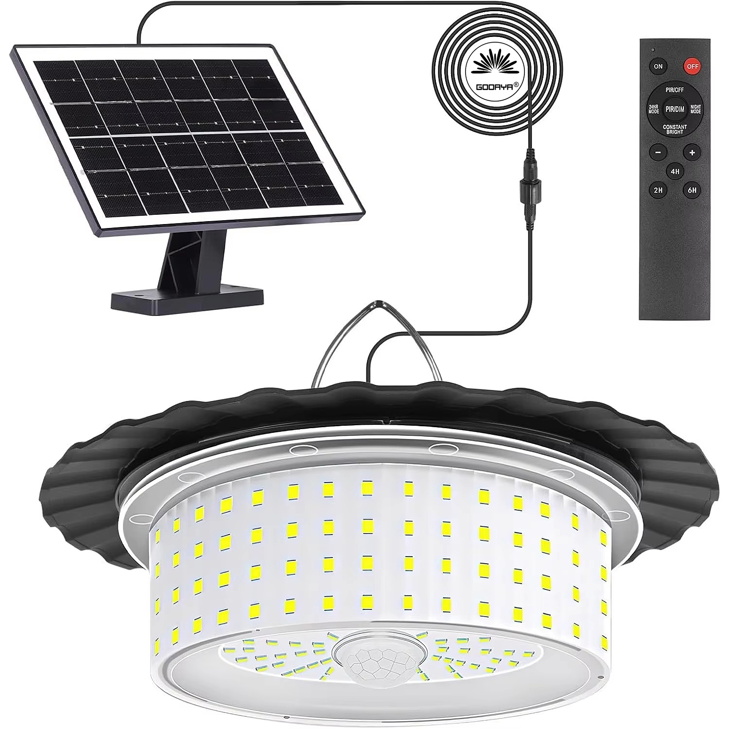 224-LED Solar Pendant Light wi - Outdoor Lighting Pendant ulasan dan harga