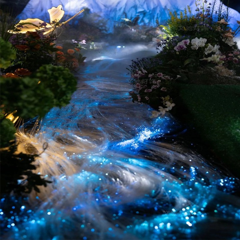 DIY Fiber Optic Life Tree Lamp - Outdoor Lighting Pendant ulasan dan harga