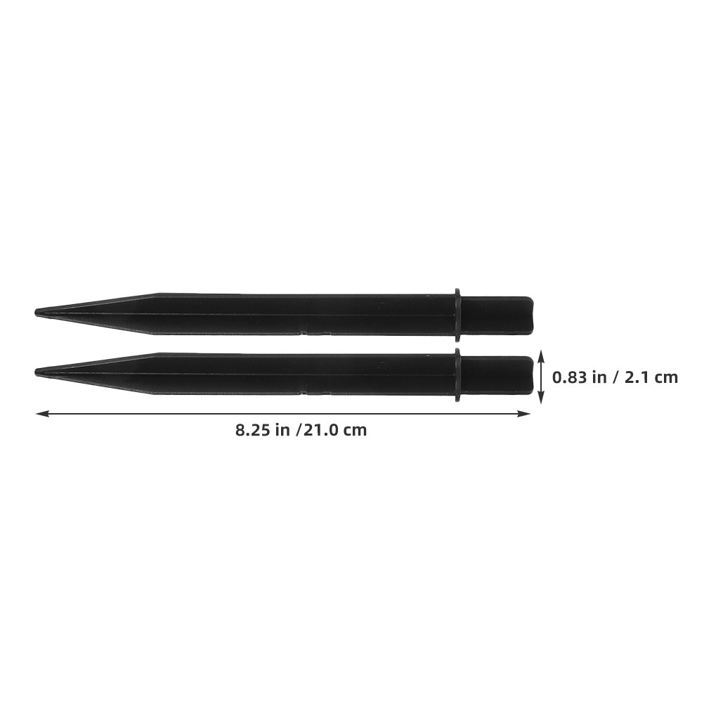 15Pcs Black Ground Stakes for  - Solar Path Light ulasan dan harga