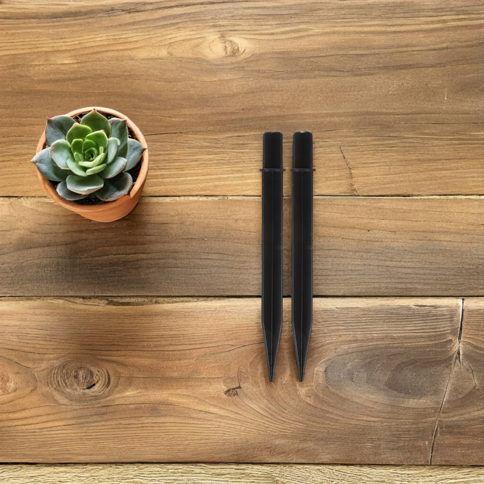 15Pcs Black Ground Stakes for  - Solar Path Light ulasan dan harga