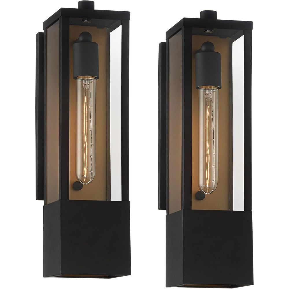 Outdoor Wall Light Set of 2, T - Outdoor Lighting Deck ulasan dan harga