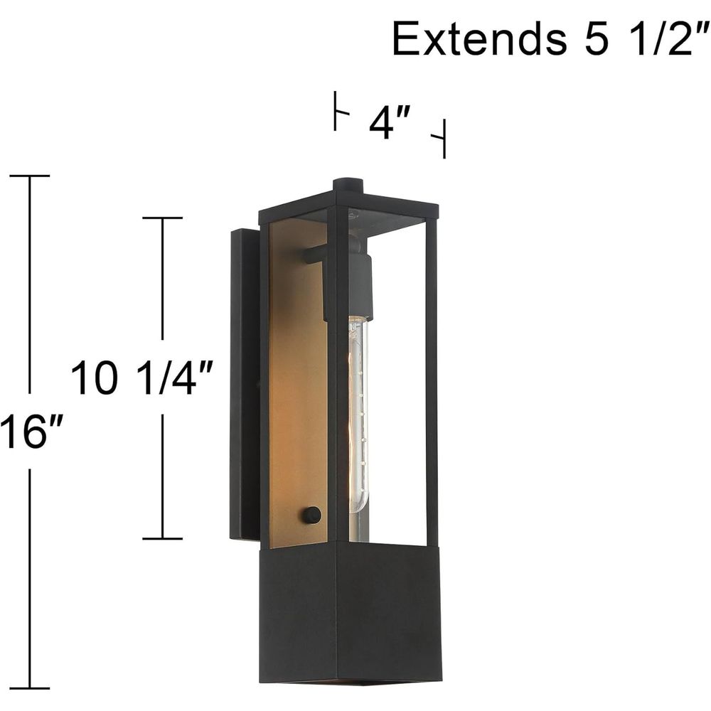 Outdoor Wall Light Set of 2, T - Outdoor Lighting Deck ulasan dan harga