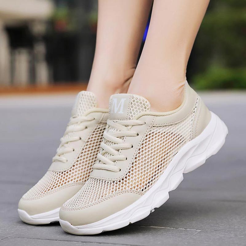 Summer Breathable Sneakers Wom - Outdoor Lighting Ideas For Front Of House ulasan dan harga