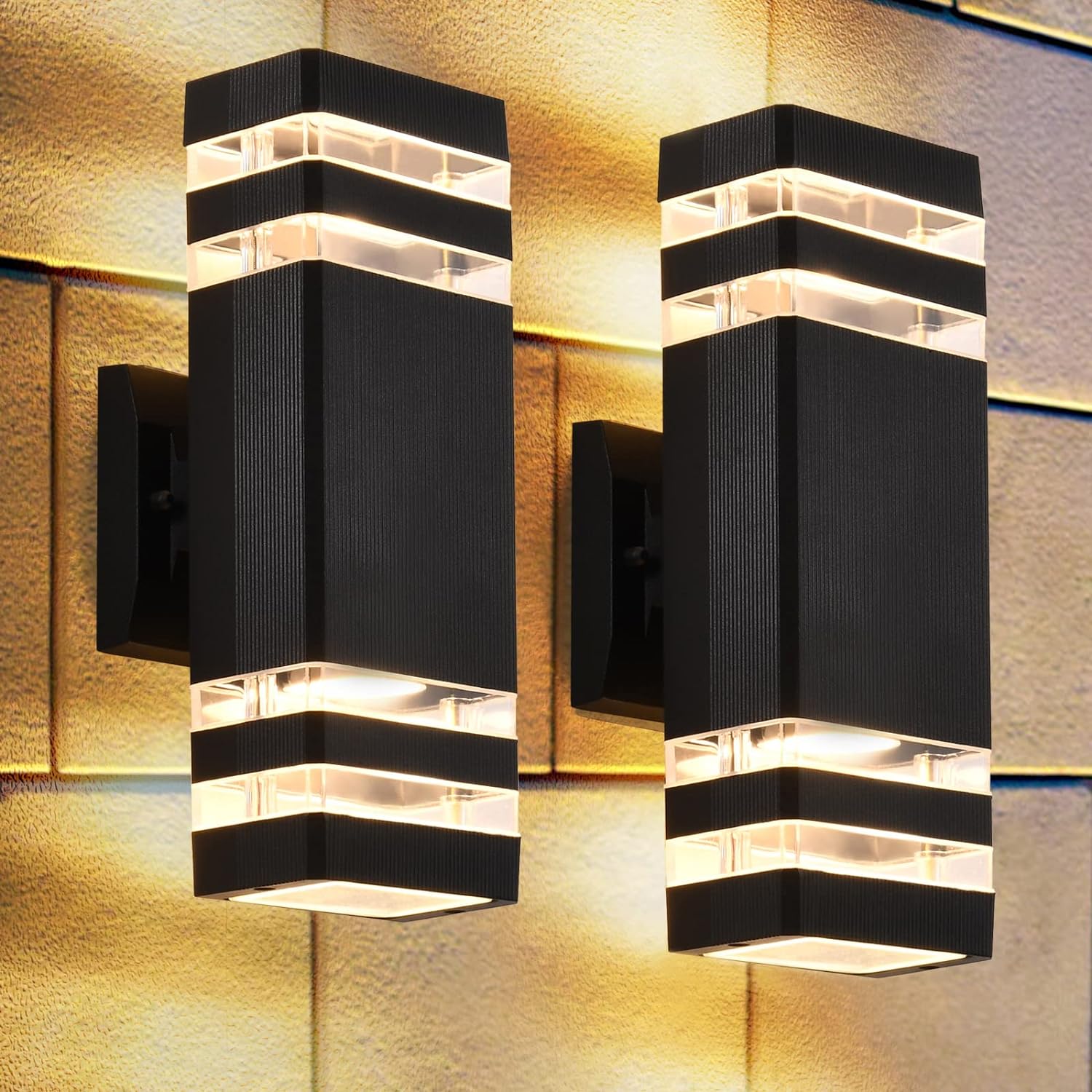 Waterproof LED Wall Light Outd - Outdoor Lighting Glass Replacement ulasan dan harga