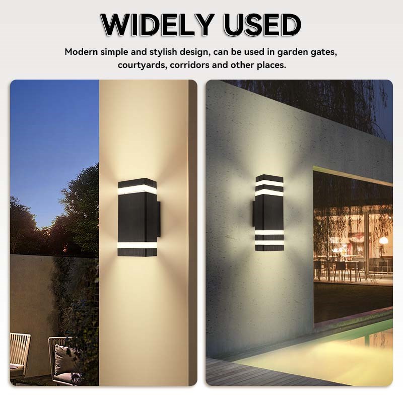 Waterproof LED Wall Light Outd - Outdoor Lighting Glass Replacement ulasan dan harga