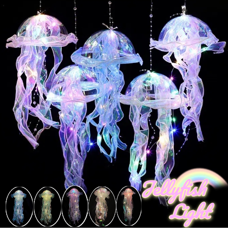 Gradient Jellyfish LED Night L - Outdoor Lighting Pendant ulasan dan harga
