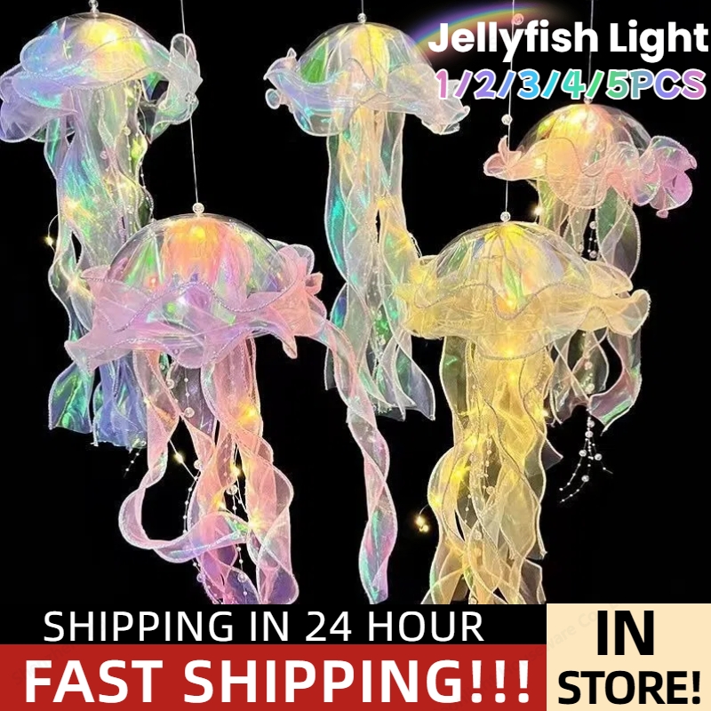 Gradient Jellyfish LED Night L - Outdoor Lighting Pendant ulasan dan harga