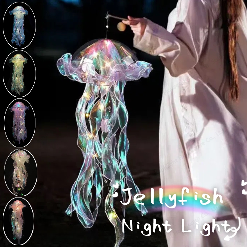 Gradient Jellyfish LED Night L - Outdoor Lighting Pendant ulasan dan harga