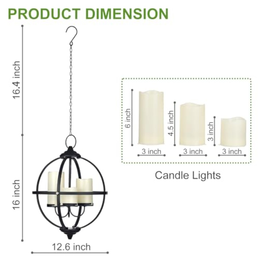 Battery Operated Outdoor Cle C - Outdoor Lighting Pendant ulasan dan harga