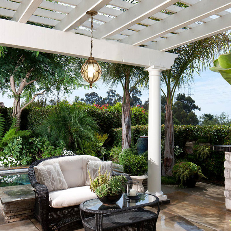 American Waterproof Chandelier - Outdoor Lighting Pendant ulasan dan harga