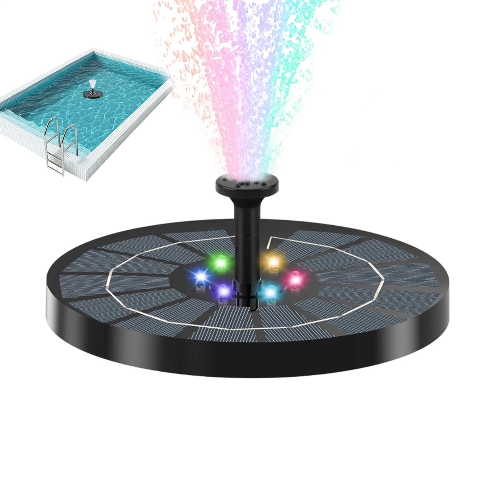 Bird Bath Fountain with Lights - Outdoor Lighting Deck ulasan dan harga