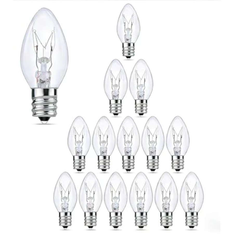 C7 Christmas Replacement Bulbs - Outdoor Lighting Glass Replacement ulasan dan harga