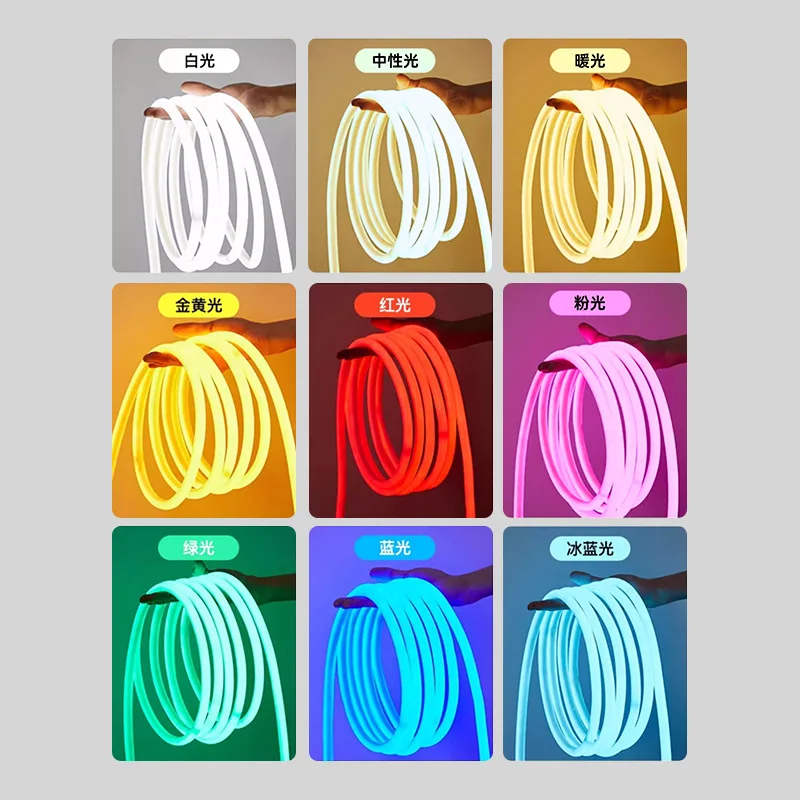 220V high voltage LED neon wit - Outdoor Lighting Voltage ulasan dan harga