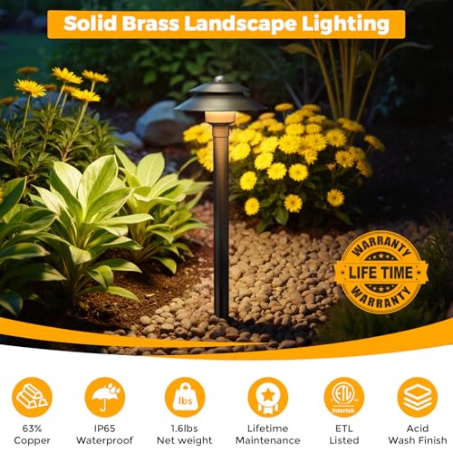 Solid Brass Low Voltage Landsc - Outdoor Lighting Voltage ulasan dan harga