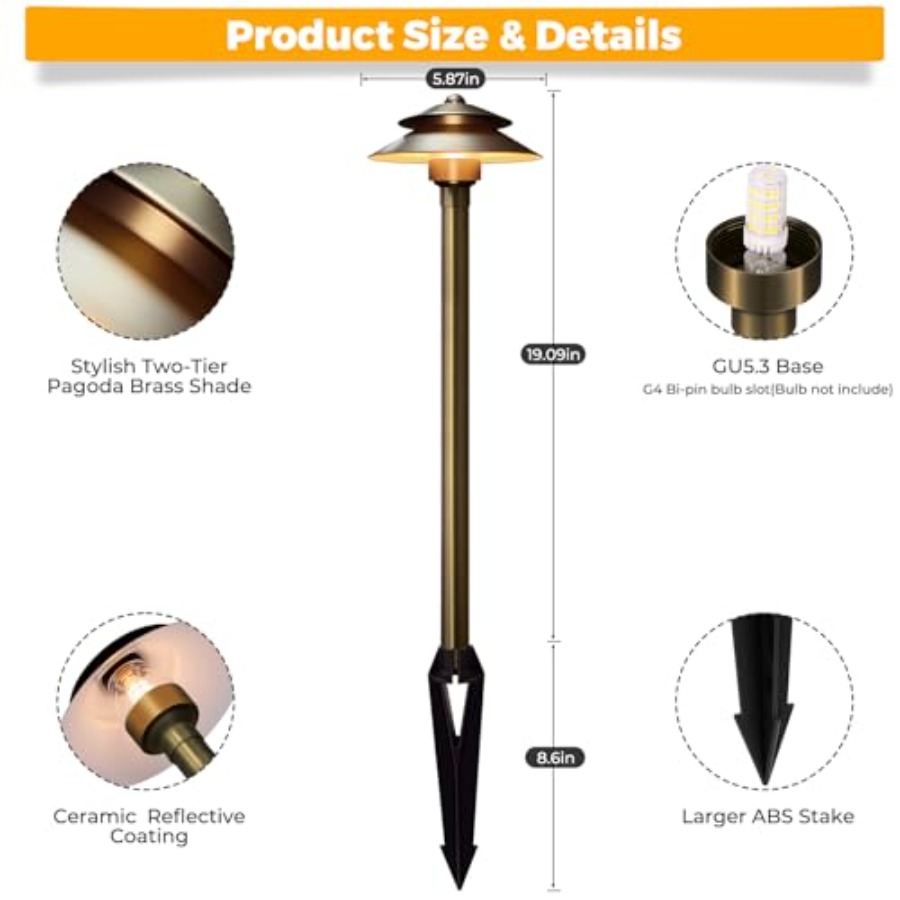 Solid Brass Low Voltage Landsc - Outdoor Lighting Voltage ulasan dan harga