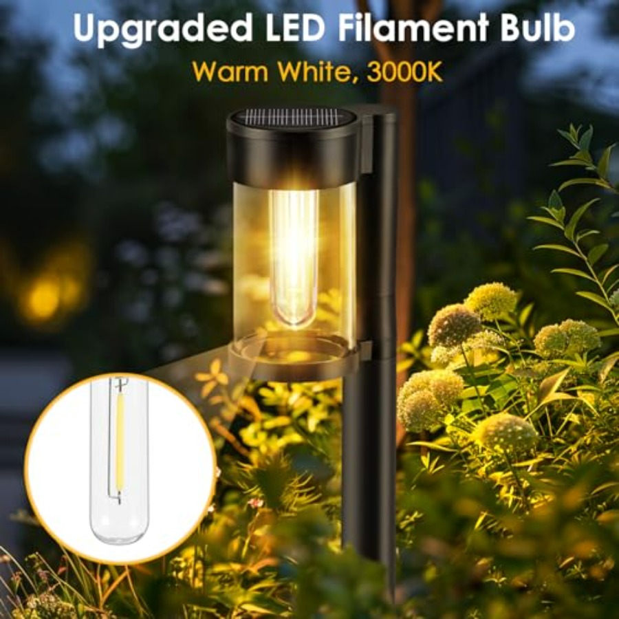 Solar Pathway Lights Outdoor,  - Solar Path Light ulasan dan harga