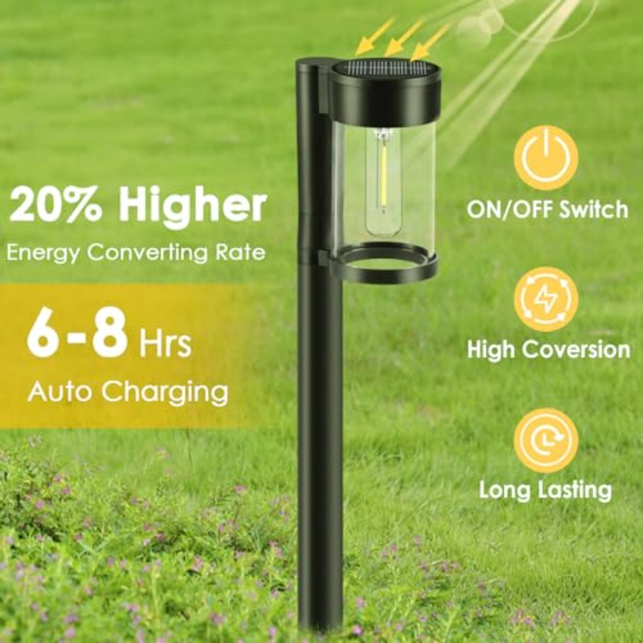 Solar Pathway Lights Outdoor,  - Solar Path Light ulasan dan harga