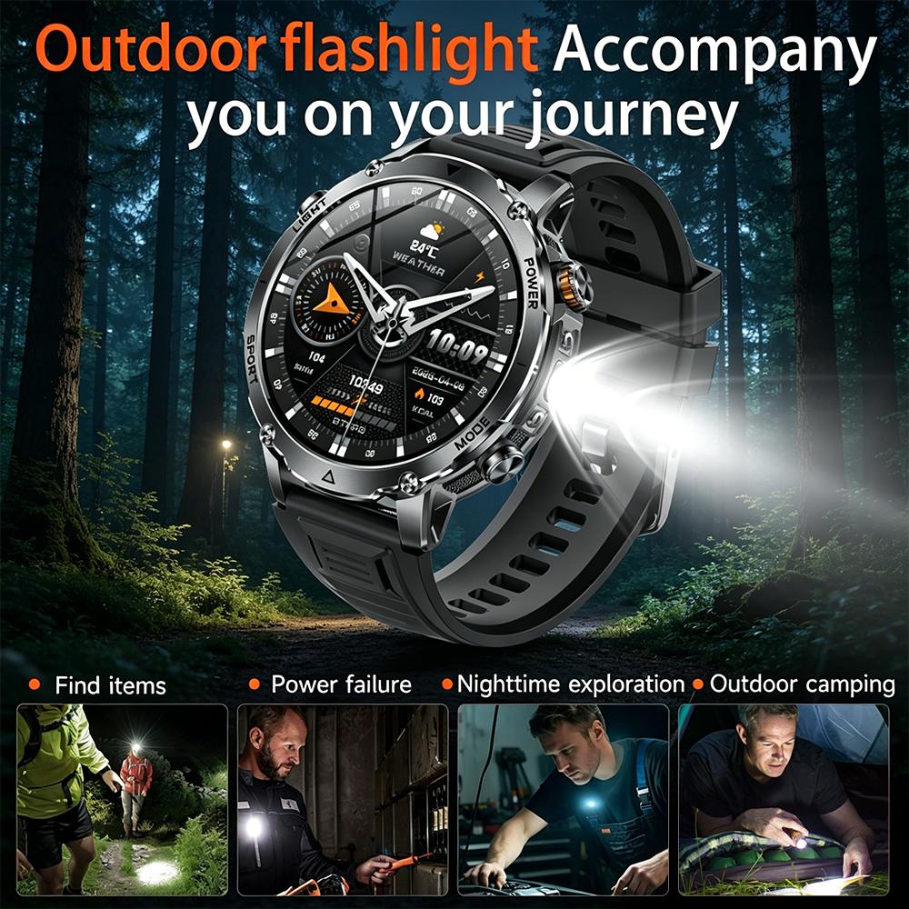 2026New Military Sports Smart  - Outdoor Lighting Deck ulasan dan harga